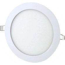 Kendal KDL050 Backlıght Yuvarlak Sıva Altı Panel Plastık 6W Beyaz