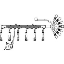BREMI Atesleme Kablo Setı Bmw M20 E28 E30 E34