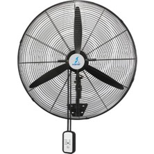 Kendal Duvar Tipi Kumandalı Sanayi Vantilatör 180W KCF292KD