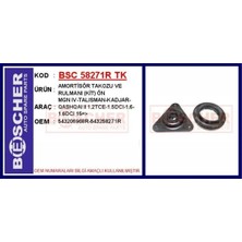Bescher Amortisör Takozu ve Rulmanı Kit Ön Mgn Iv-Talısman-Kadjar-Qashqaı Iı 1.2tce-1.5dcı-1.6-1.6dcı 15 >