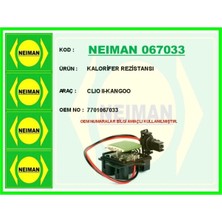 Bescher Kalorifer Rezistansı Clıo Iı-Kangoo