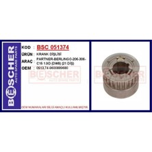 Bescher Krank Dişlisi PARTNER-BERLINGO-206-306-C15 1.9d Dw8 21 Diş