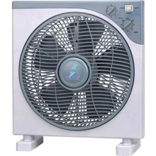 Kendal KCF271 30CM 40W Bakır Motor Hız ve Zaman Ayarlı Kare Vantilatör