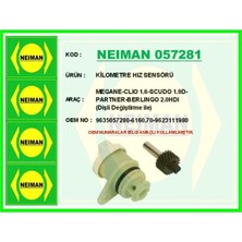 Bescher Kilometre Hız Sensörü Megane-Clıo 1.6-Scudo 1.9d-Partner-Berlıngo 2.0hdı Dişli Değiştirme ile