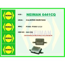 Bescher Kalorifer Rezistansı Peugeot P3008-P5008 1.6 2.0 15>