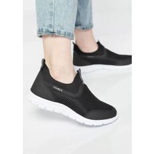 Liarca Kadın Erkek  Unisex Ortopedik Bağcıksız Nefes Alabilen Hafif Yürüyüş Sneaker Spor Ayakkabı 36 37 38 6038
