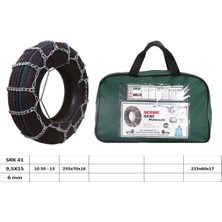 Knk Patinaj Zinciri Minibüs ve Kamyonet Serme 9.5X15 - 10 50 - 15 - 255X70X16 - 225X60X17