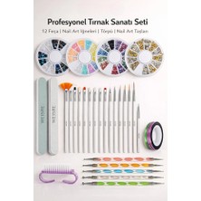 Fontenay 37 Parça Tırnak Süsleme Seti Profesyonel Set