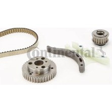 Contitech Eksantrik Kayış Gergi Kiti Alt Yağlı Kayış Set Ford Connect 07 Mil Yok