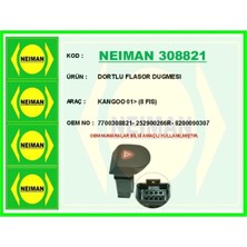 Bescher Dortlu Flasor Dugmesı Kangoo 01> 8 Fıs