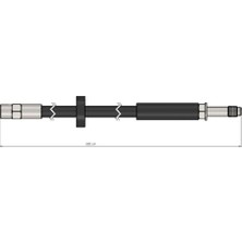 CAVO On Fren Hortumu S40 Iı 06> S70 99>07 2 Adet