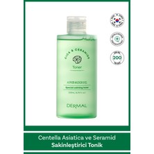 Dermal Cıca x Mide Toner Centella Asiatica ve Seramid Özlü Sakinleştirici Tonik 200 ml
