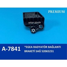 Ayhan Radyatör Bağlantı Braketi Sağ Egea 21.5 x 19 cm Poşet 2 Adet