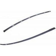 Profilak Su Oluk Nikelajı Tavan Çıtası R9 Siyah 10 Adet