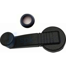 SPK Cam Açma Kolu Pullu Siyah R9 97 YM.-R11-R19-R21-EXPRESS 4 Adet