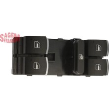 Sagem Cam Açma Düğmesi Dörtlü Golf 5-6 - Passat - Jetta - Polo Ön Sol