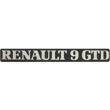 OKSA Arka Yazı Renault 9 Gtd 10 Adet