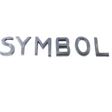 OKSA Arka Bagaj Yazısı Symbol Symbol 10 Adet