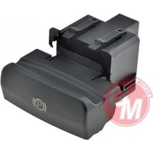 Gua El Fren Düğmesi / Butonu C4-C4 PİCASSO-P3008-P5008 Siyah El Fren Anahtarı