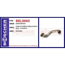 Bescher Egr Borusu DOBLO-FIORINO-EGEA-PUNTO-500L 1.3 Euro 6
