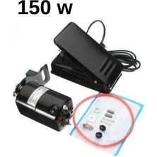 Aile Dikiş Makinası Hız Ayarlı Motor ve Pedalı 150W