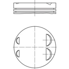 Mahle Pıston Segman 0.50 84.50MM Bmw M52 E36 E46 E39 E38