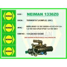 Bescher Termostat Komple 89C Berlıngo 1.6 16V 04/08 >-C2-C3-C4 1.4-1.6 16V 04 >-P207-P307 1.6 16V 08 >