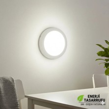 Kendal KDL420 Sıva Üstü Yuvarlak LED Panel 6W Beyaz - Enerji Tasarruflu Tavan Armatürü