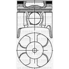 YENMAK Motor Piston Segman Std Astra Van-Combo-Corsa Van 1.7 Dtı 02-05 Y 1.7 Dt 79.0 4 Adet