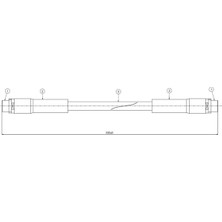CAVO Ön Fren Hortumu A4 94-01 2 Adet