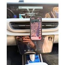 Xpro Aksesuar Togg T10X 2023-2024 Model Uyumlu - Xpro Telefon Tutucu - Özel Tasarım Manyetik Telefon Tutucu - Magsafe Özellikli - Tekerlekli Izgara Tipine Uyumludur
