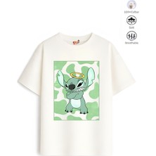 Belya Kids Wear Kız Çocuk Tam Kalıp Sh Tasarım 35 Oversize Tişört