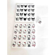 Emohjong Tiktok Fenomen Masa Oyunu Mahjong Taş Eşleştirme Hello Kitty Kuromi