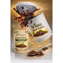 Viteranatura  Kolajen & L'carnitine Ekstratlı Form Kahve Detoks 200 gr &süngeli sabun hediyeli