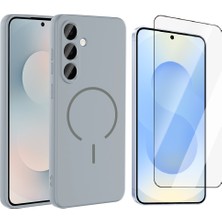 Vendas Galaxy S26 Plus Kılıf M-Safe Şarj Özellikli Zore Meta Kapak + Ekran Koruyucu