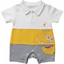 Butik Erkek Bebek %100 Pamuklu Tulum