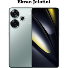 Rova Xiaomi Poco F6 Uyumlu Ön Body Şeffaf Ultra Ekran Koruyucu Nano Jelatin