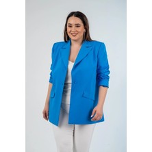 Roxxlen 1222537 Blazer Ceket Saks