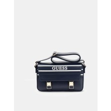 Guess Clio Kadın Lacivert Çapraz Çanta V6GZ03W2110-A71W