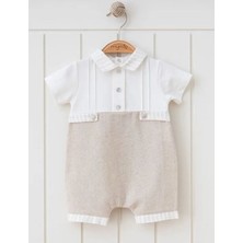 Butik Erkek Bebek %100 Pamuklu Organik Kumaş Tulum