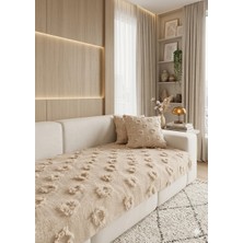 Ponpon Koltuk Örtüsü 100*240