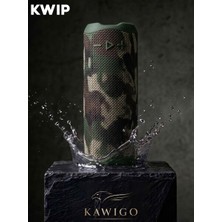 Kawigo Kwıp Taşınabilir Suya Dayanıklı Bluetooth Hoparlör Kablosuz Hoparlör