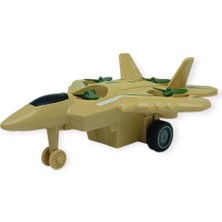 Luord - Store Sürtmeli Döner 4 Pervaneli Uçak - Kahverengi (Lisinya)