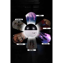 Luord - Store Yıldız Yansıtmalı Projeksiyon Gece Lambası Şarjlı Taşınabilir - Lisinya