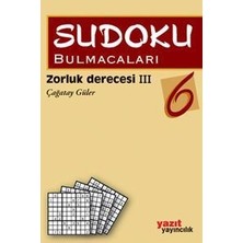  yazıt yayınları sudoku bulmacaları 6