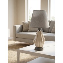 Payidar Model “bone Porselen Abajur | El Yapımı Gece Lambası”