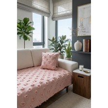 Ponpon Koltuk Örtüsü 100*240