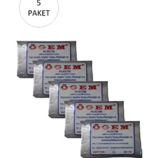 Kocadal Bakkaliye Naylon Torba Üçlük 26X45 cm 1 kg 5 Paket (Takriben 675 Adet)