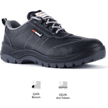 Mekap Pro Jeriko 230 S1P Src Baskılı Deri Çelik Burun Çelik Ara Taban Iş Ayakkabısı