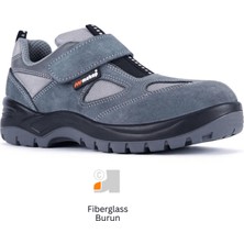 Mekap Pro Policap 157-01 S1 Src Süet Deri Fiberglass burun Iş Ayakkabısı